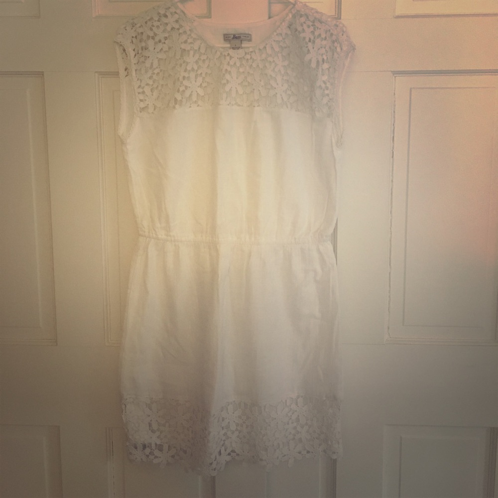 White summer dress